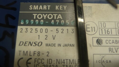 NY450-26 OEM WARRANTY 10-15 TOYOTA PRIUS THEFT LOCKING CONTROL COMPUTER MODULE