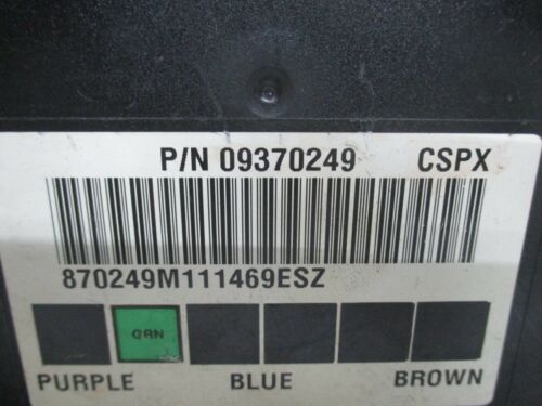 NY611-25 OEM WARRANTY 2001 YUKON SUBURBAN TAHOE BODY CONTROL MODULE BCM BCU