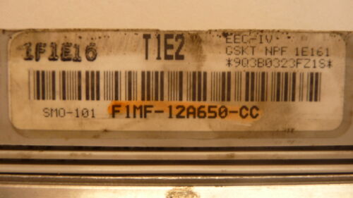 NY526-1 OEM WARRANTY 1991 1992 LINCOLN TOWN CAR ENGINE COMPUTER SM0-101 ECM ECU