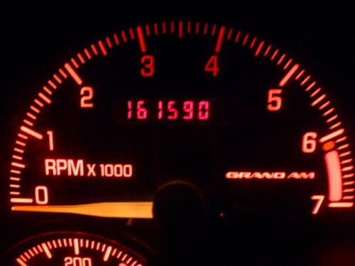 SM476 OEM WARRANTY 2000 01 02 03 GRAND AM Instrument Cluster Speedometer 161,590