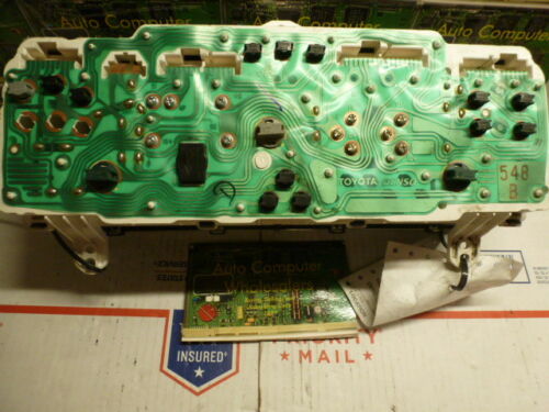SM948 OEM WARRANTY 98 99 00 01 02 COROLLA INSTRUMENT CLUSTER SPEEDOMETER 181,321