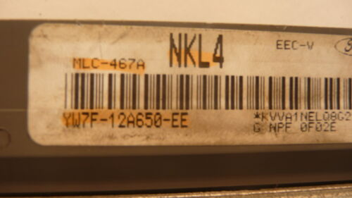 NY532-12 OEM PROGRAMMED 00 CROWN VICTORIA ENGINE COMPUTER CONTROL MLC-467A ECU