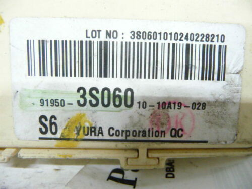 NY591-20 OEM 2011 2012 2013 HYUNDAI SONATA INTERIOR FUSE RELAY JUNCTION BOX