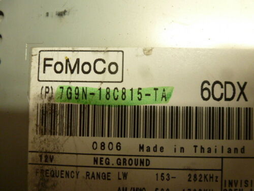 RD4-3 OEM FACTORY RADIO 08 2009 2010 2011 2012 LR2 AM FM MP3 CD PLAYER RECEIVER