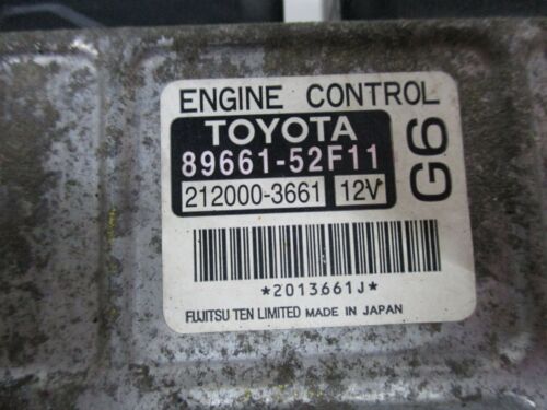 NY648-17 OEM WARRANTY 2006 2007 TOYOTA YARIS ENGINE CONTROL MODULE ECM ECU