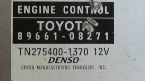 290-11 WARRANTY 2008 2009 Sienna V6 FWD Engine Control Computer ECM ECU EBX