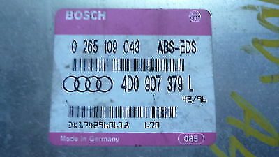 1997 Audi A4 A6 A8 ABS Control Computer Brain Warranty