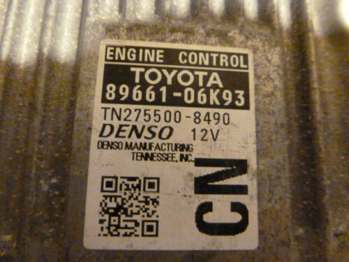 NY83-3 OEM WARRANTY 2012 2013 CAMRY Engine Control Computer Brain ECM ECU EBX