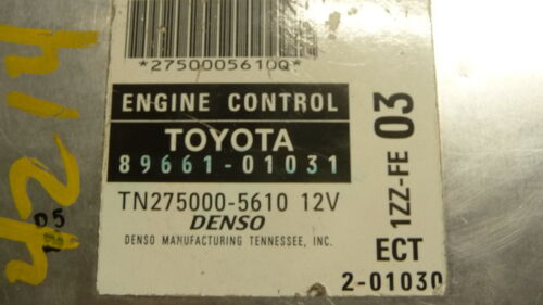 NY439-2 OEM WARRANTY 2003 TOYOTA MATRIX ENGINE CONTROL COMPUTER MODULE ECM ECU