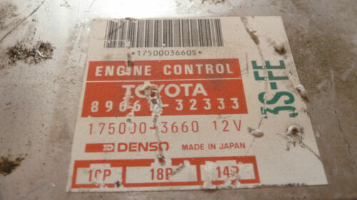 NC112-22 OEM WARRANTY 1990 1991 Camry Engine Control Computer Brain ECM ECU EBX