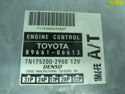NY128-18 OEM WARRANTY 98 CAMRY 6CYL ENGINE CONTROL COMPUTER BRAIN ECM ECU EBX
