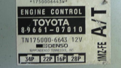 290-20 WARRANTY 1995 Toyota Avalon Engine Control Computer Brain ECU ECM EBX