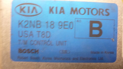 NY502-17 OEM WARRANTY 2002 2003 KIA SPECTRA TRANSMISSION CONTROL MODULE TCM TCU