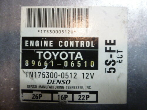 NY336-18 OEM WARRANTY 98 CAMRY ENGINE CONTROL COMPUTER MODULE ECM ECU EBX BRAIN