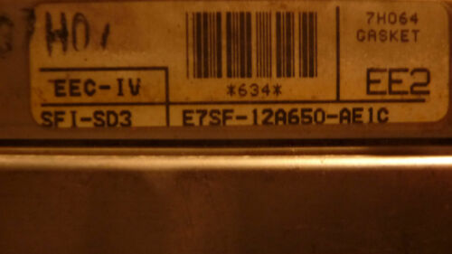 FD19-12 WARRANTY OEM 88 89 Crown Victoria Grand Marquis Engine Computer ECM ECU