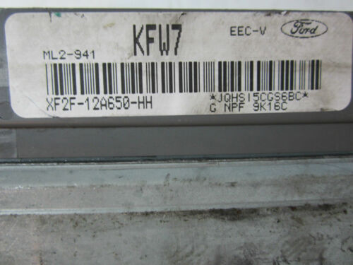 280-2 WARRANTY 1999 2000 Ford Windstar Engine Control Computer Brain ECM ECU EBX
