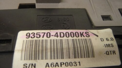 MW81-2 OEM 2006 2007 2008 KIA SEDONA LEFT FRONT DOOR MASTER POWER WINDOW SWITCH