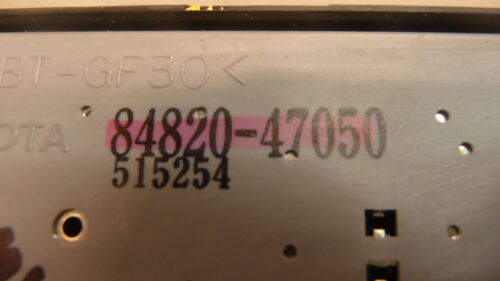 MW45-2 OEM WARRANTY 04-09 TOYOTA PRIUS LEFT DRIVER MASTER POWER WINDOW SWITCH