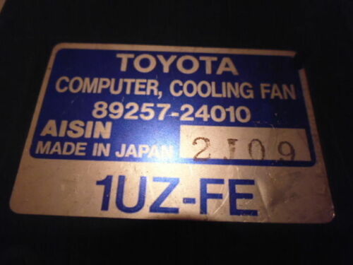 BC13-22 WARRANTY OEM 92 93 94 95 96 97 LEXUS SC400 cooling fan computer module