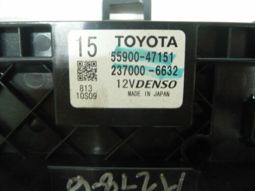 A278-6 OEM WARRANTY 2015 2016 TOYOTA PRIUS A/C HEAT CLIMATE TEMP CONTROL