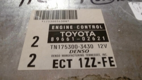NC113-9 OEM WARRANTY 99 00 Corolla Engine Control Computer Brain ECM ECU EBX