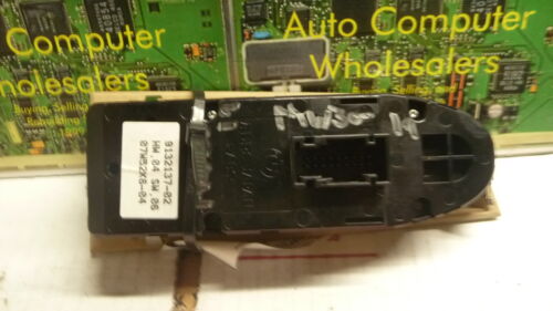MW30-19 OEM 07-11 328I 323I WARRANTY LEFT FRONT DOOR MASTER POWER WINDOW SWITCH