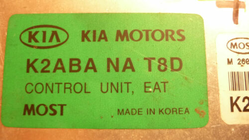 NC411-13 WARRANTY OEM 00 01 Kia Sephia Transmission Control Computer TCM TCU