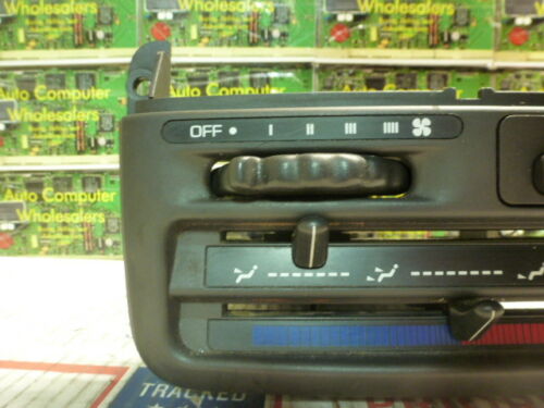 A119-14 OEM WARRANTY 1996-1999 SATURN S SERIES TEMP AC HEAT CLIMATE CONTROL UNIT