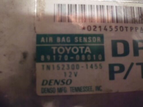 BC1-14 WARRANTY OEM 98 99 00 TOYOTA SIENNA AIR BAG CONTROL MODULE 89170-08010