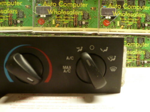 A154-3 OEM WARRANTY 2001 FORD MUSTANG TEMP AC HEAT CLIMATE CONTROL UNIT