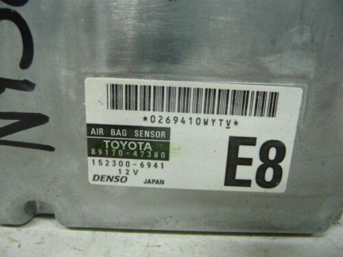 NY588-24 OEM WARRANTY 2004 2005 2006 TOYOTA PRIUS AIR BAG CONTROL MODULE