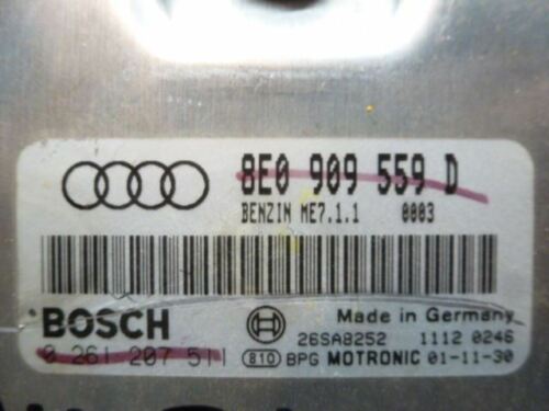 NY365-3 OEM WARRANTY 02 03 A4 A6 ENGINE CONTROL COMPUTER MODULE ECM ECU EBX