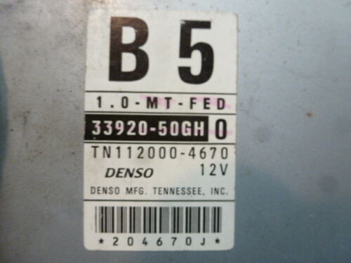 NY365-21 OEM WARRANTY 1997 GEO METRO MT ENGINE CONTROL COMPUTER MODULE ECM ECU