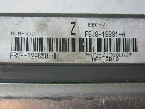 279-3 WARRANTY 1998 1999 Mazda 626 Engine Control Computer Brain ECM ECU EBX