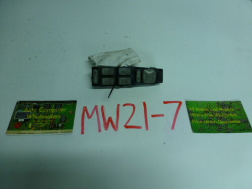MW21-7 OEM 02 DEVILLE LEFT FRONT DRIVER DOOR MASTER POWER WINDOW CONTROL SWITCH