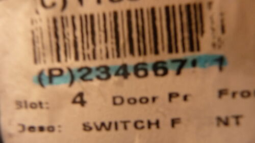 A265-20 OEM WARRANTY 14-16 CHEVROLET IMPALA DRIVER'S LEFT MASTER WINDOW SWITCH