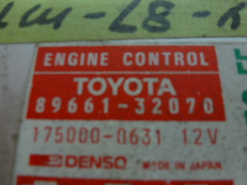 NY166-20 OEM WARRANTY 87 TOYOTA CAMRY ENGINE CONTROL COMPUTER BRAIN EBX ECM ECU
