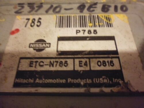 WS28-16 OEM WARRANTY 2000 01 ALTIMA TRANSMISSION CONTROL MODULE COMPUTER TCM TCU
