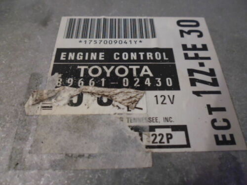 NY01-4 OEM WARRANTY 1998 98 COROLLA Engine Control Computer Brain ECM ECU EBX