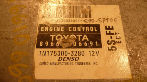 TY2-4 WARRANTY OEM 99 Camry Solara Engine Control Computer Brain AT ECM ECU EBX