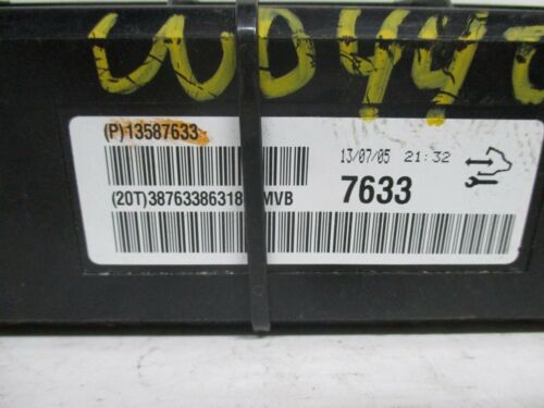 NY610-41 OEM WARRANTY 2014-2017 BUICK VERANO TEMPERATURE CONTROL MODULE