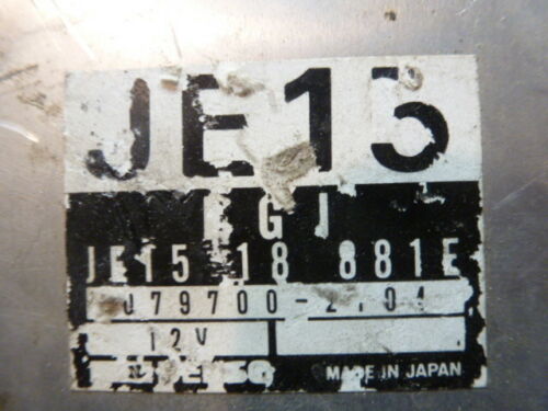 NY383-7 OEM WARRANTY 1989-1991 MAZDA MPV ENGINE CONTROL COMPUTER MODULE ECM ECU