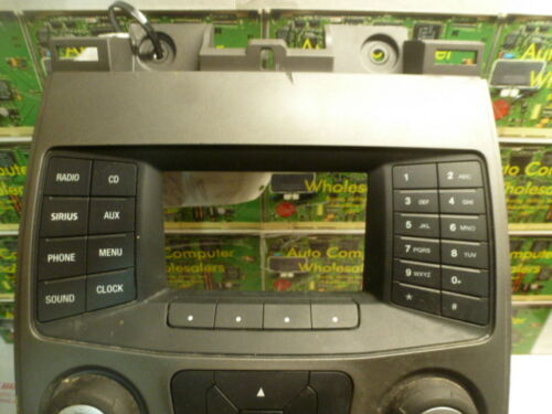 A161-3 OEM WARRANTY 2014 2015 FORD TAURUS A/C CLIMATE CD RADIO CONTROL PANEL