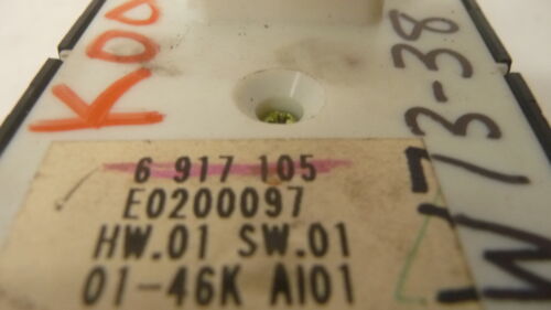 MW73-38 OEM 2002-2005 BMW 745I 760I LEFT FRONT DOOR MASTER POWER WINDOW SWITCH