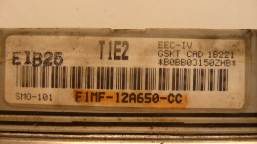 NY526-10 OEM WARRANTY 91 92 LINCOLN TOWN CAR ENGINE COMPUTER SM0-101 ECM ECU
