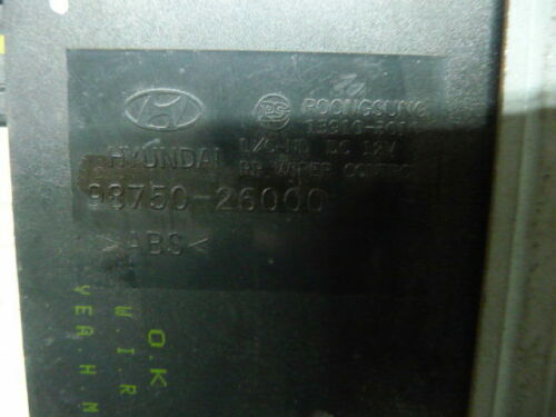 NY592-19 OEM WARRANTY 01 02 03 04 05 06 HYUNDAI SANTA FE REAR WIPER CONTROL UNIT