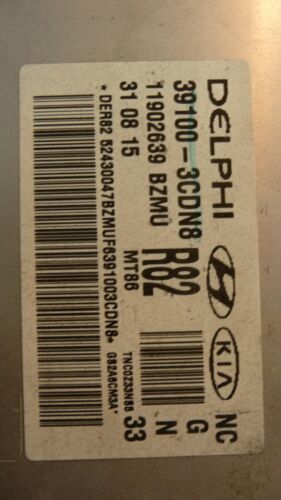 NY423-7 OEM WARRANTY 2016 SANTA FE ENGINE CONTROL COMPUTER MODULE ECM ECU EBX