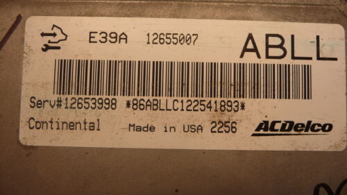 NY548-3 OEM WARRANTY 2013 CADILLAC XTS ENGINE COMPUTER CONTROL MODULE ECM ECU
