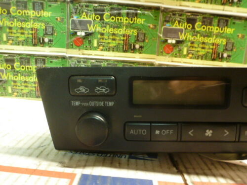 A108-09 OEM WARRANTY 1997 1998 99 LEXUS ES300 TEMP AC HEAT CLIMATE CONTROL UNIT