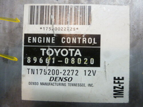 NY334-10 OEM WARRANTY 99 SIENNA ENGINE CONTROL COMPUTER MODULE ECM ECU EBX BRAIN